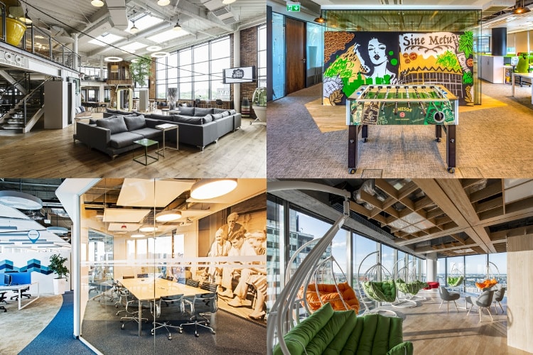 3 out of 10 best office interior design projects of 2016 are by In Design !